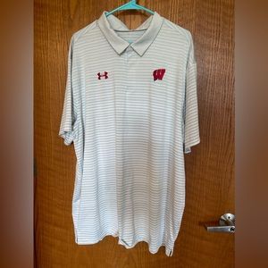 Men Wisconsin Badgers under armor tee shirt